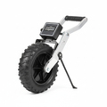 Professional aluminum measuring wheel with a large all-terrain wheel, mechanical counter, folding handle and kickstand